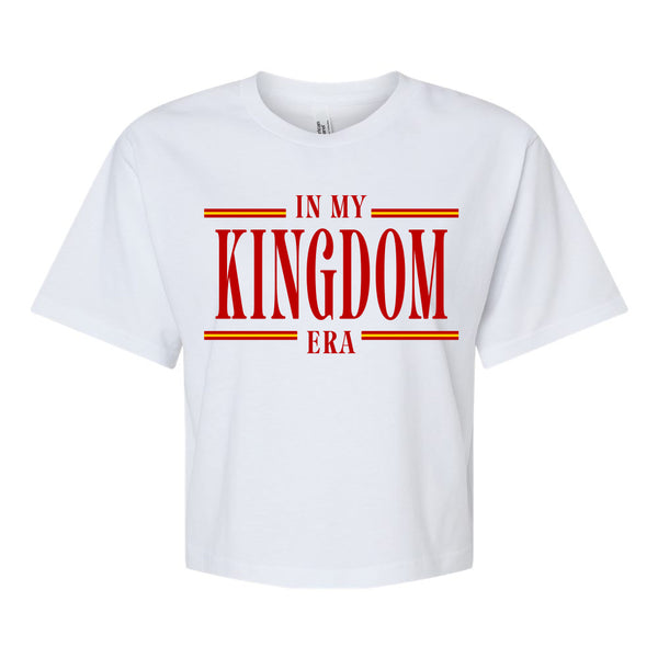 Kingdom Era Crop Tee (White)