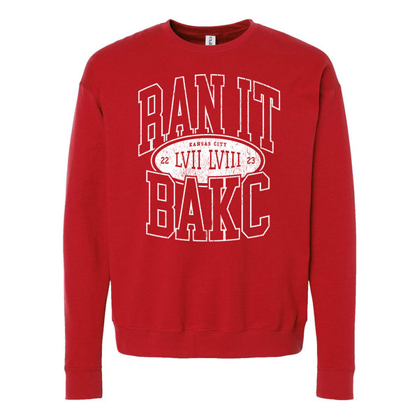 Ran It Back Sweatshirt (Red)