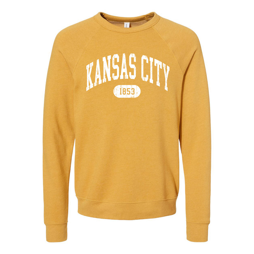 Collegiate Kansas City Sweatshirt (Mustard)