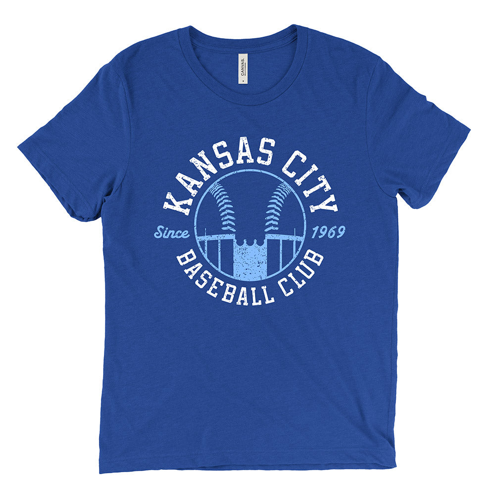 Kansas City Baseball Club Tee (Royal Blue)