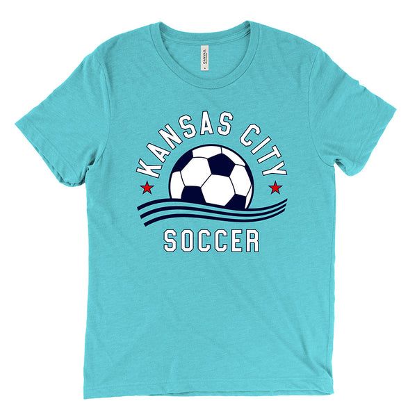 Kansas City Teal Soccer Tee (Teal)