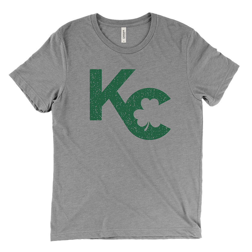 KC Shamrock Tee (Grey)