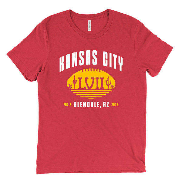 LVII Tee (Heather Red)