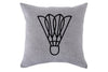Shuttlecock Pillow Cover