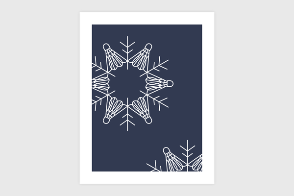 Shuttlecock Snowflake